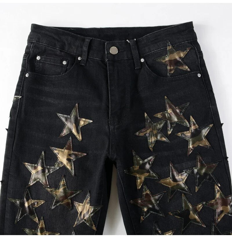 Camo Star Denim