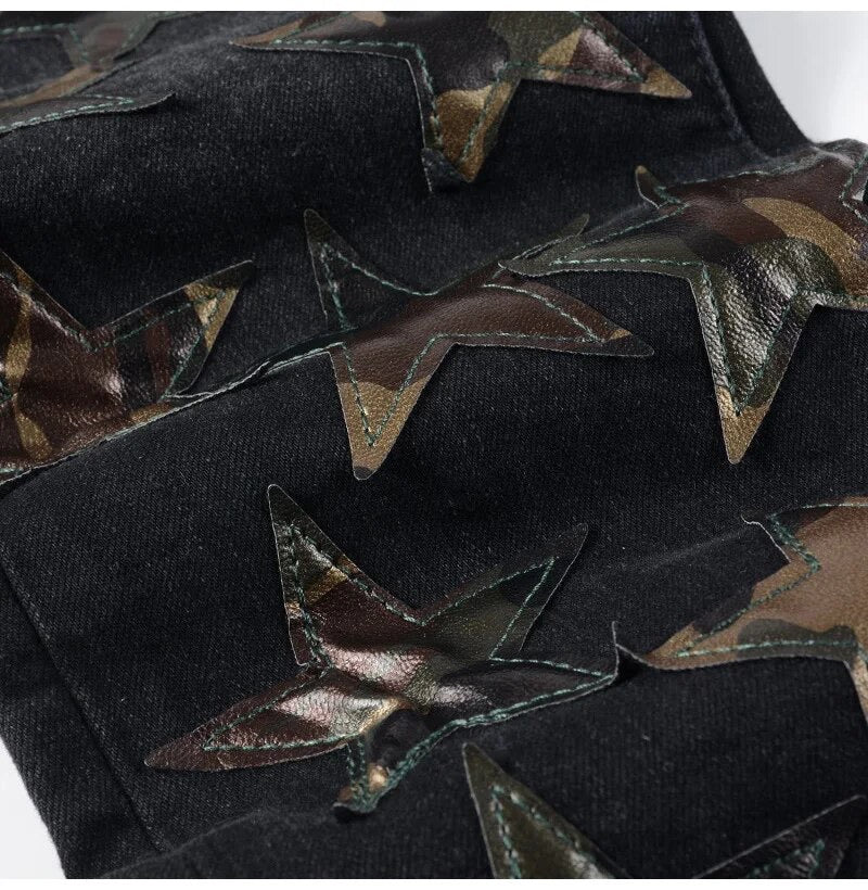 Camo Star Denim