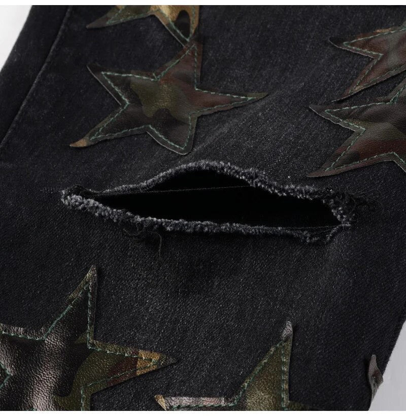 Camo Star Denim