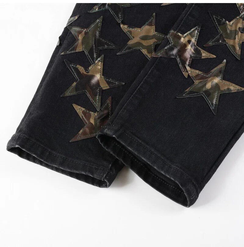 Camo Star Denim