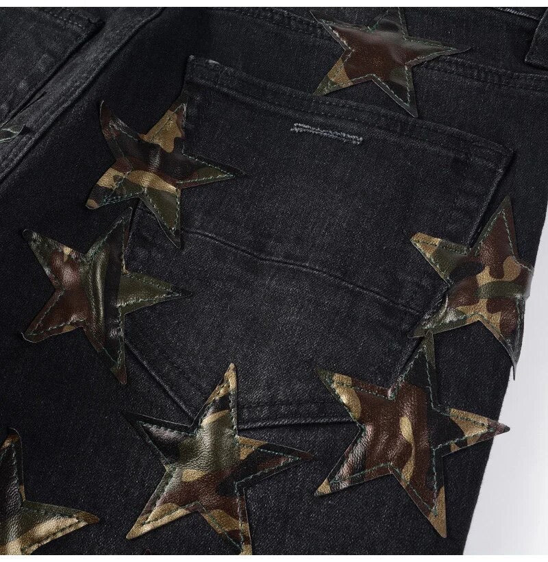 Camo Star Denim