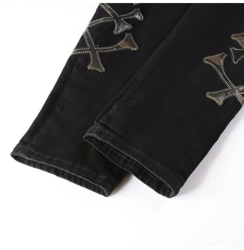 Camo Cross Denim