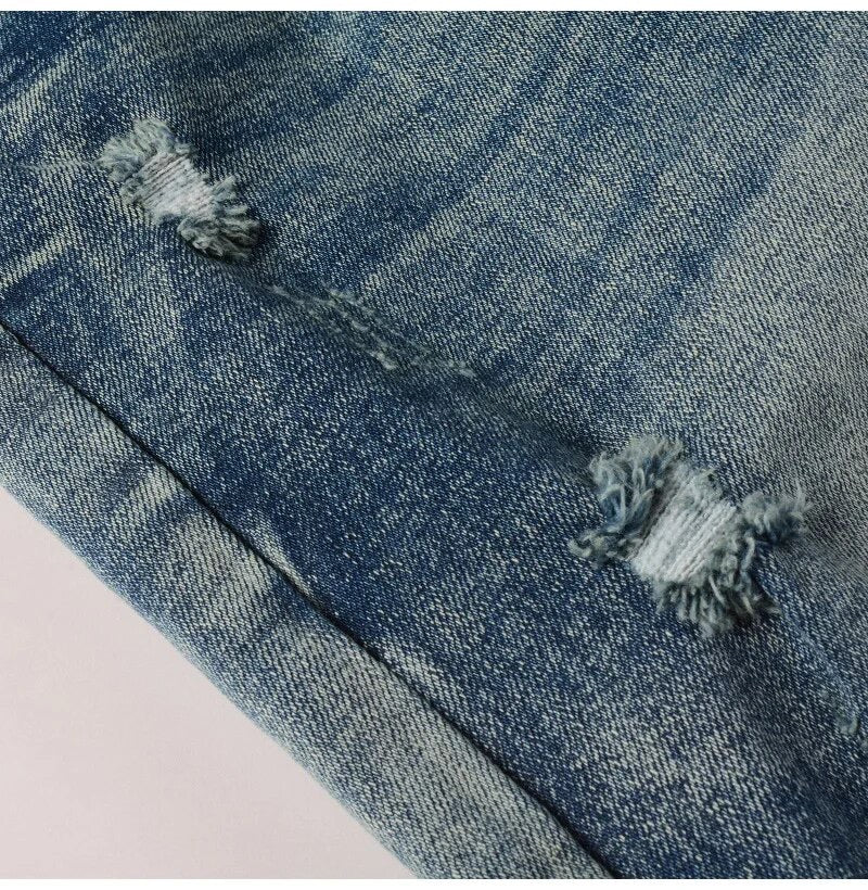 White Sky V8 Denim