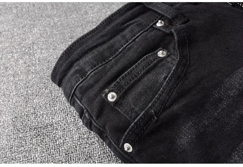 Black Bandana V33 Denim