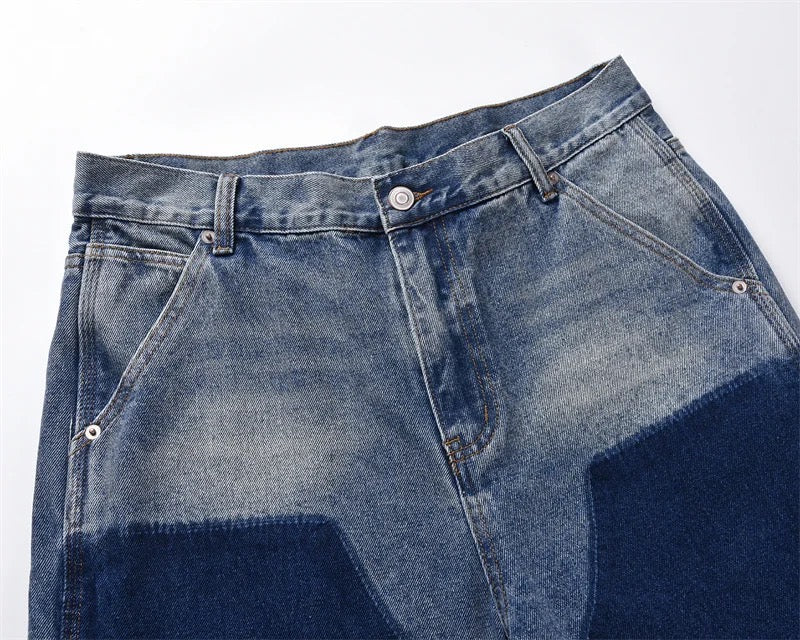 Funky Blue Denim Shorts