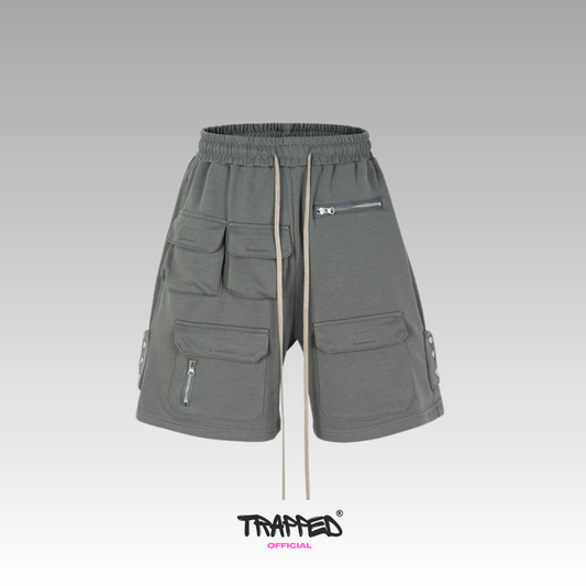 "Trapped Task Shorts Darkgrey