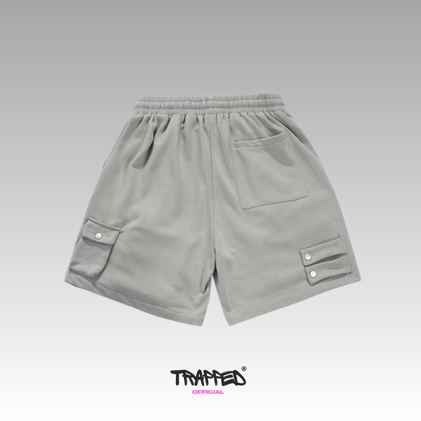 "Trapped Task Shorts Beige