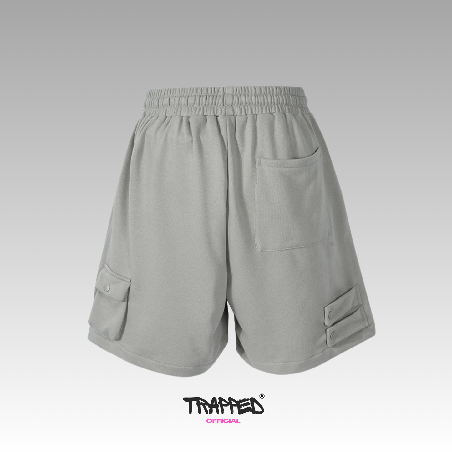 "Trapped Task Shorts Beige