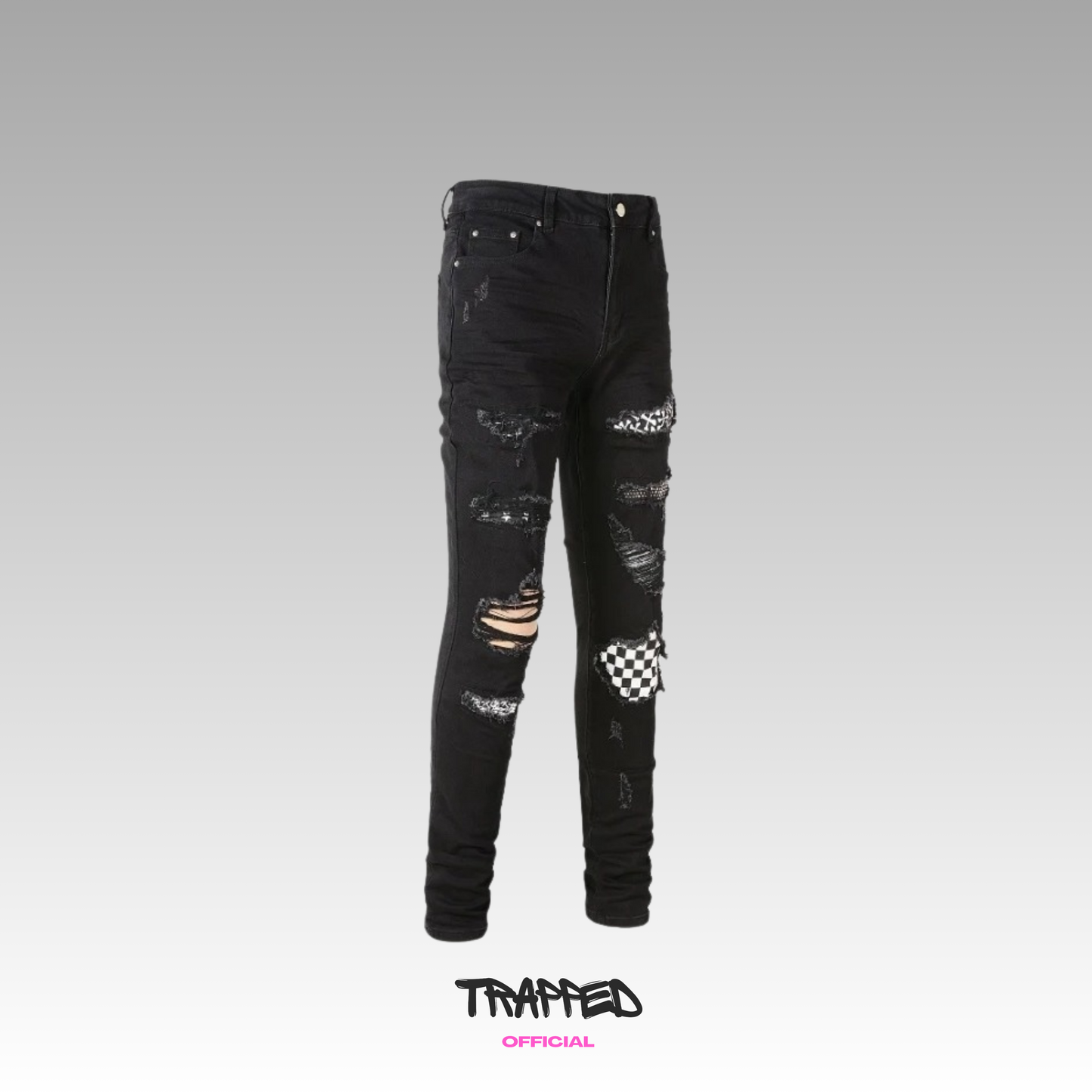 Night Distressed V12 Denim 