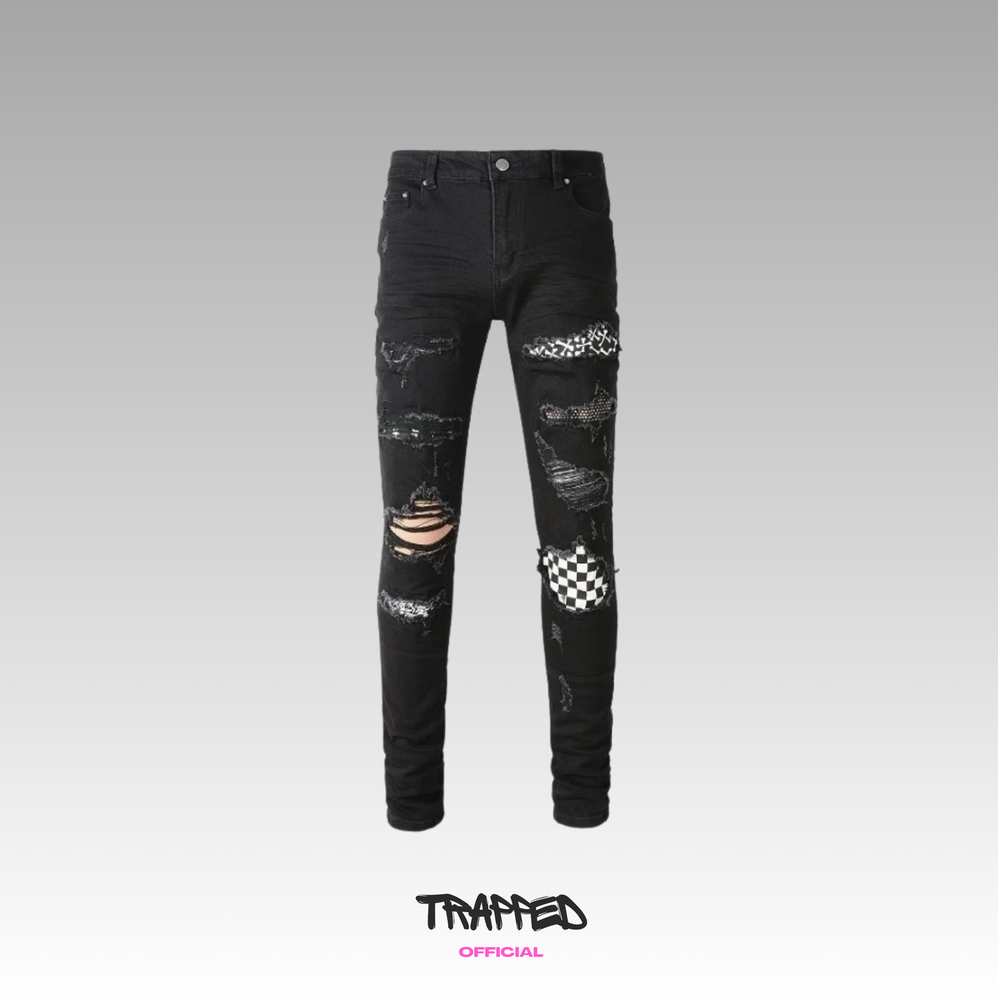 Night Distressed V12 Denim