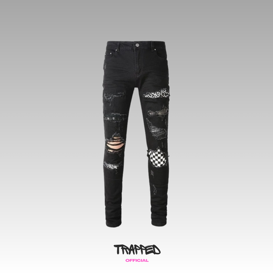 Night Distressed V12 Denim 