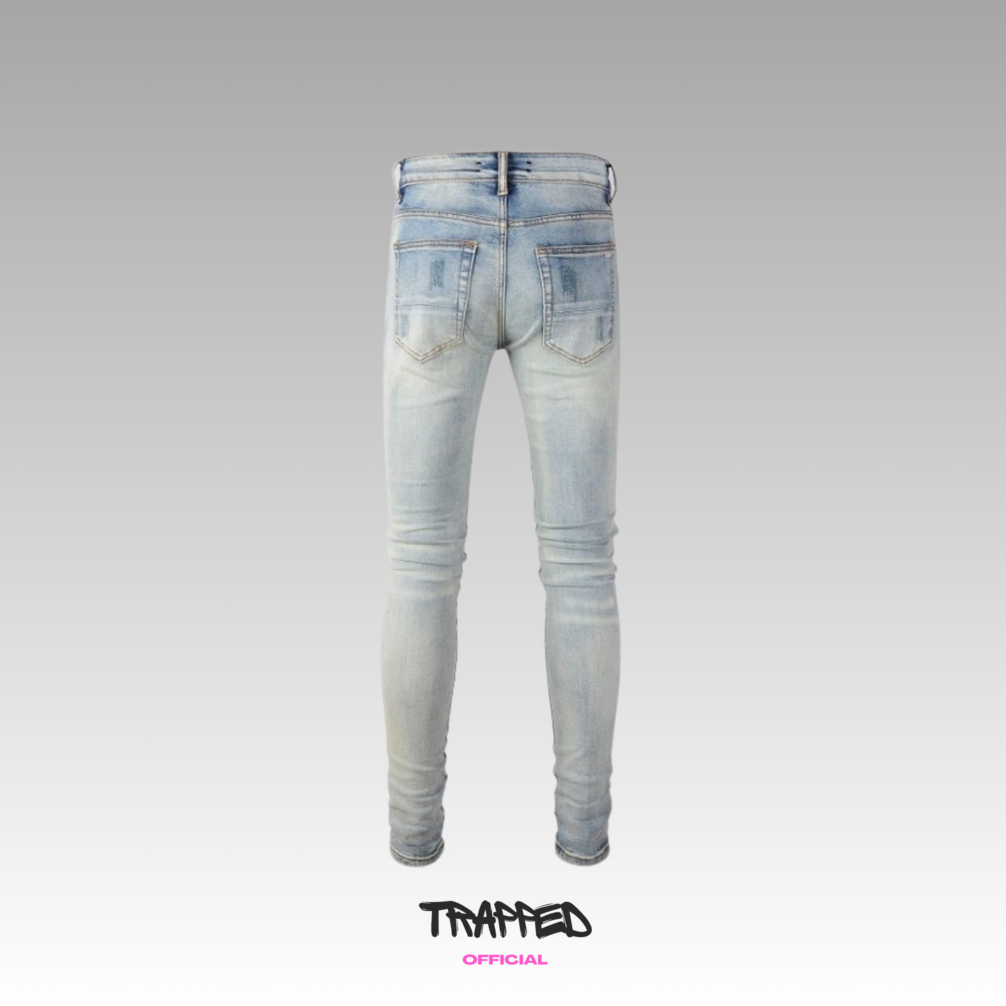 Pink Patern V15 Denim 