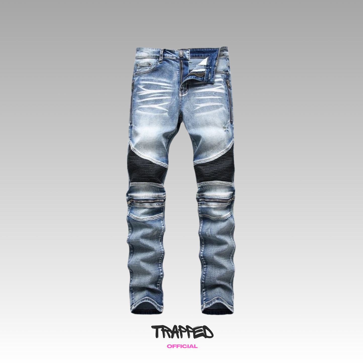 Classic Blue Biker V17 Denim 