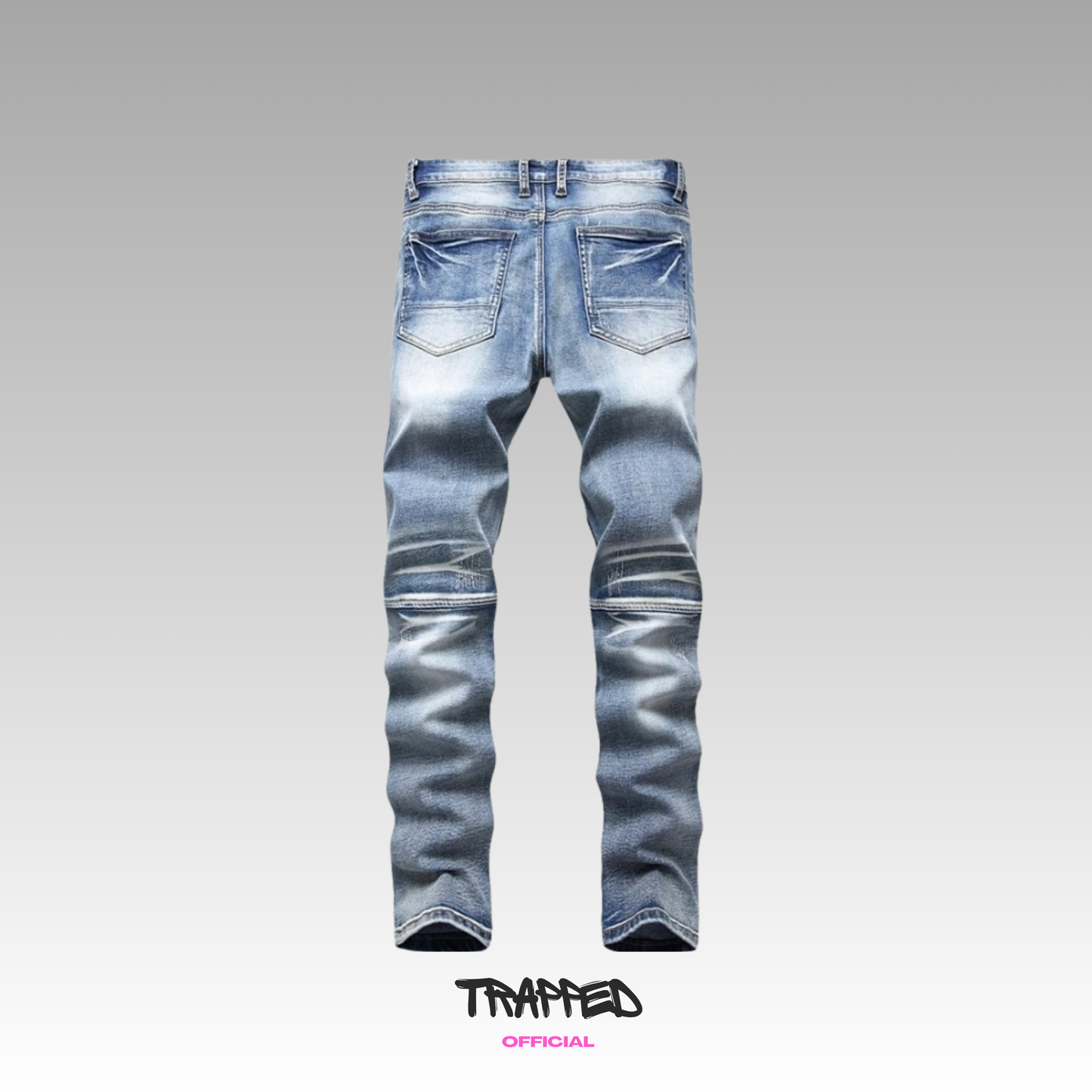 Classic Blue Biker V17 Denim 