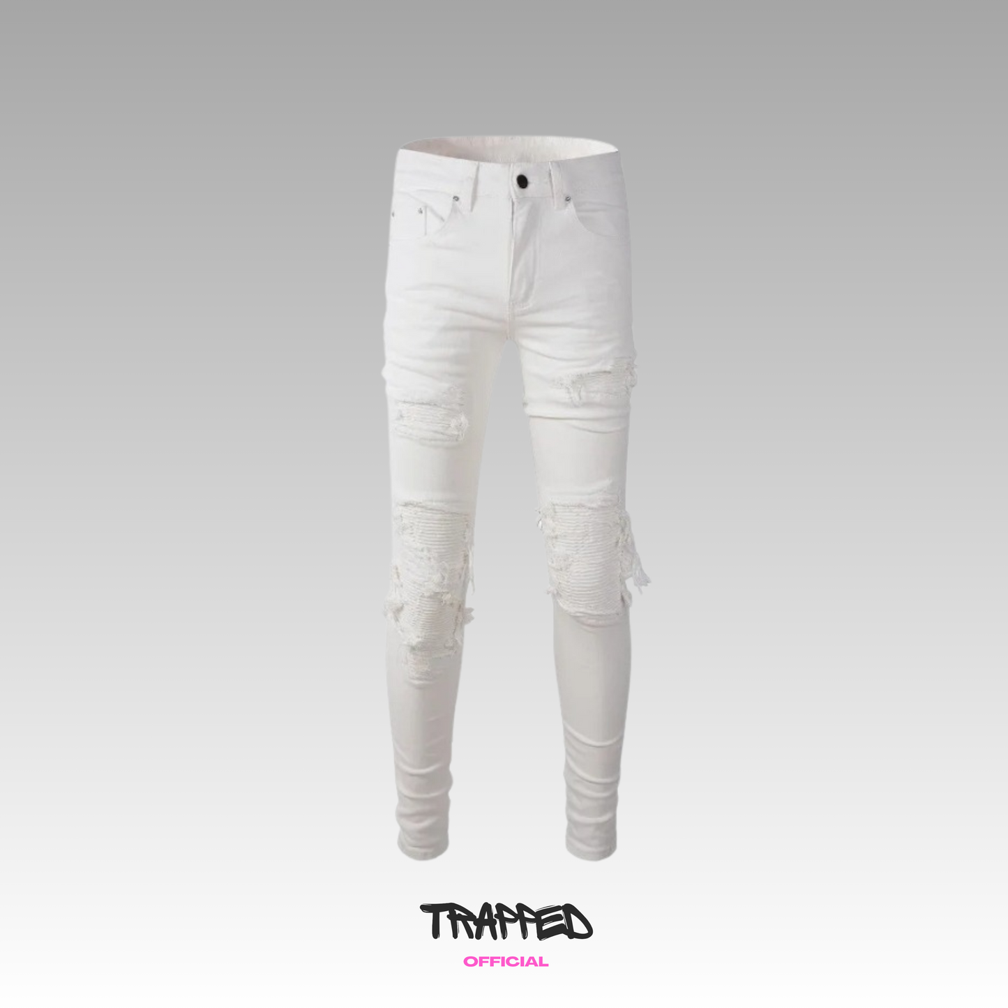 Full White Coco Denim 