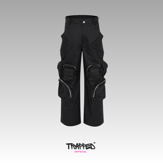 "Trapped" Task Pants Black