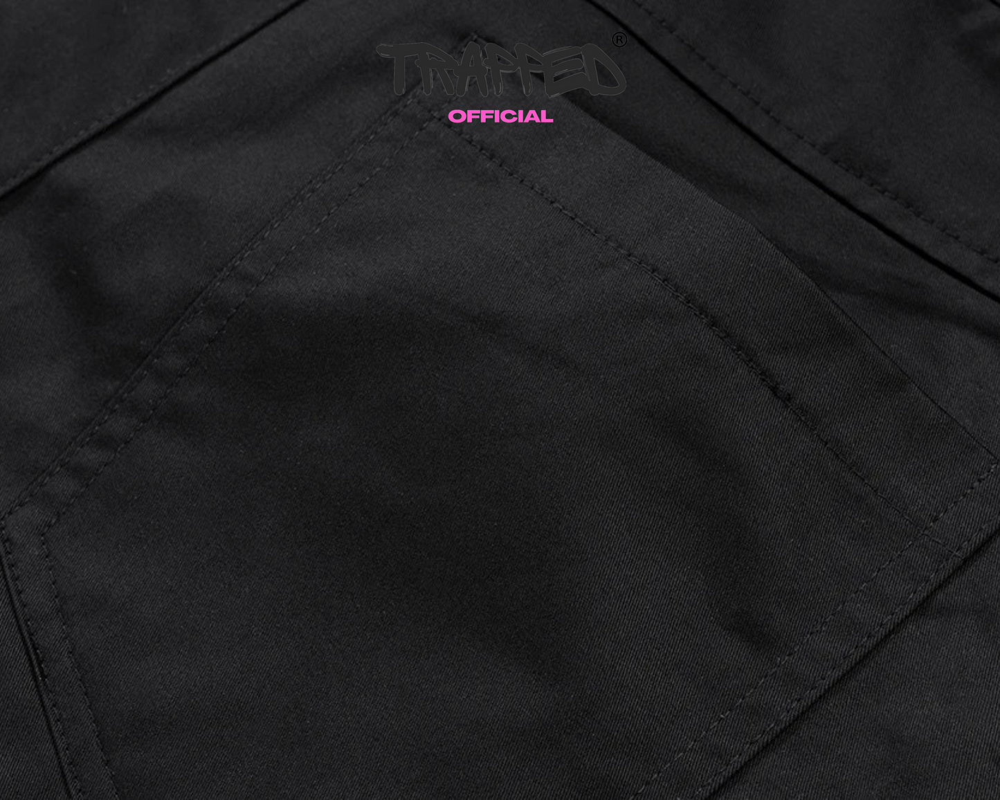 "Trapped" Task Pants Black