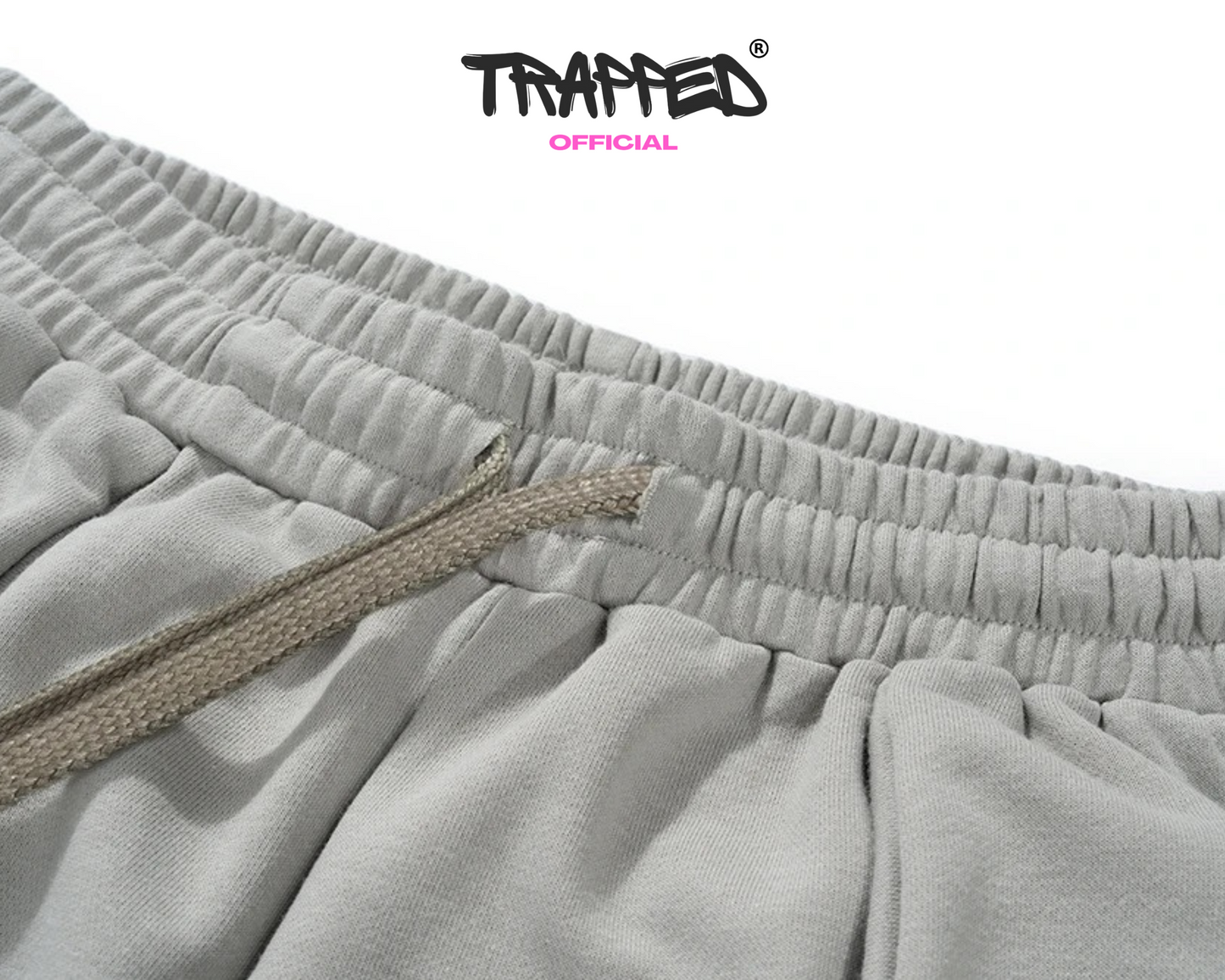 "Trapped Task Shorts Beige