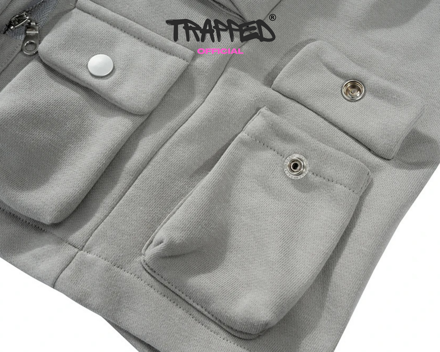 "Trapped Task Shorts Beige