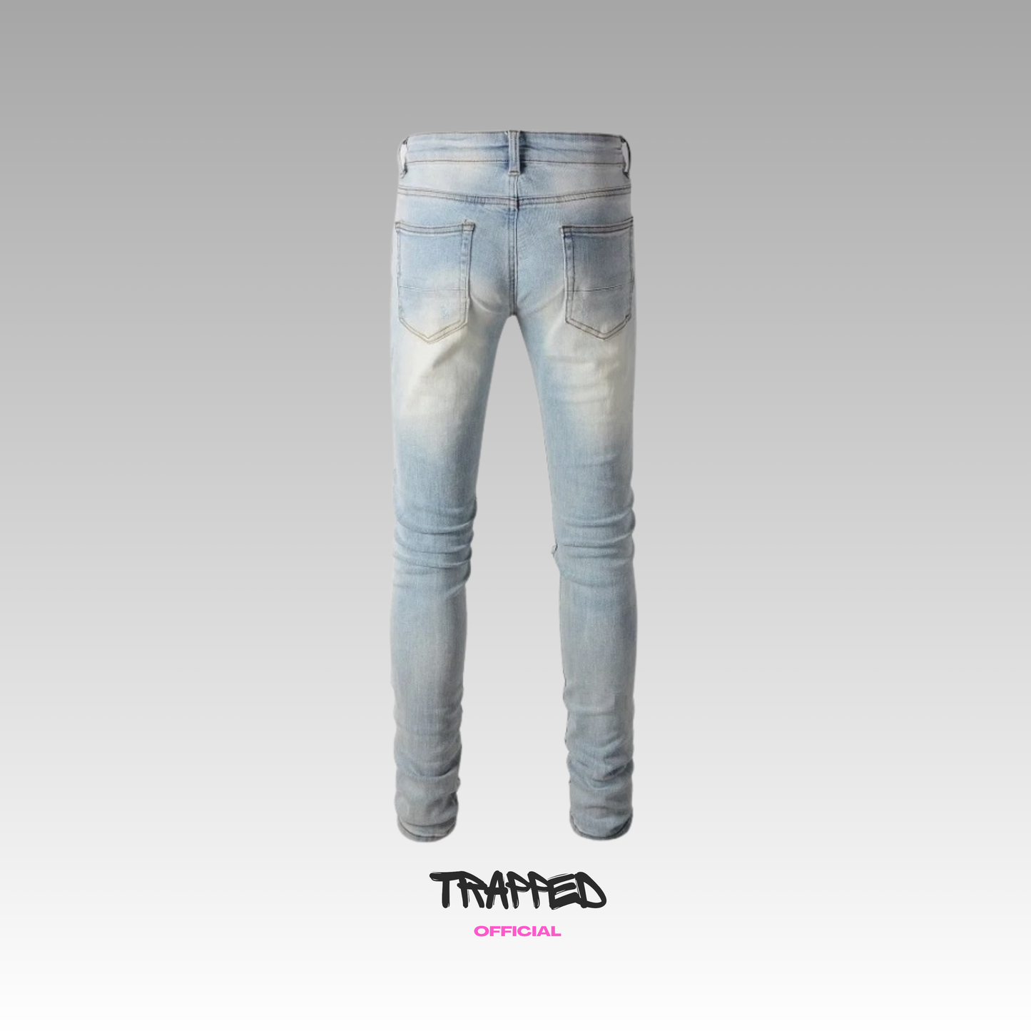 Multicolor Blue Denim