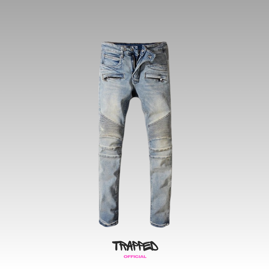 Classic Blue Biker V3 Denim