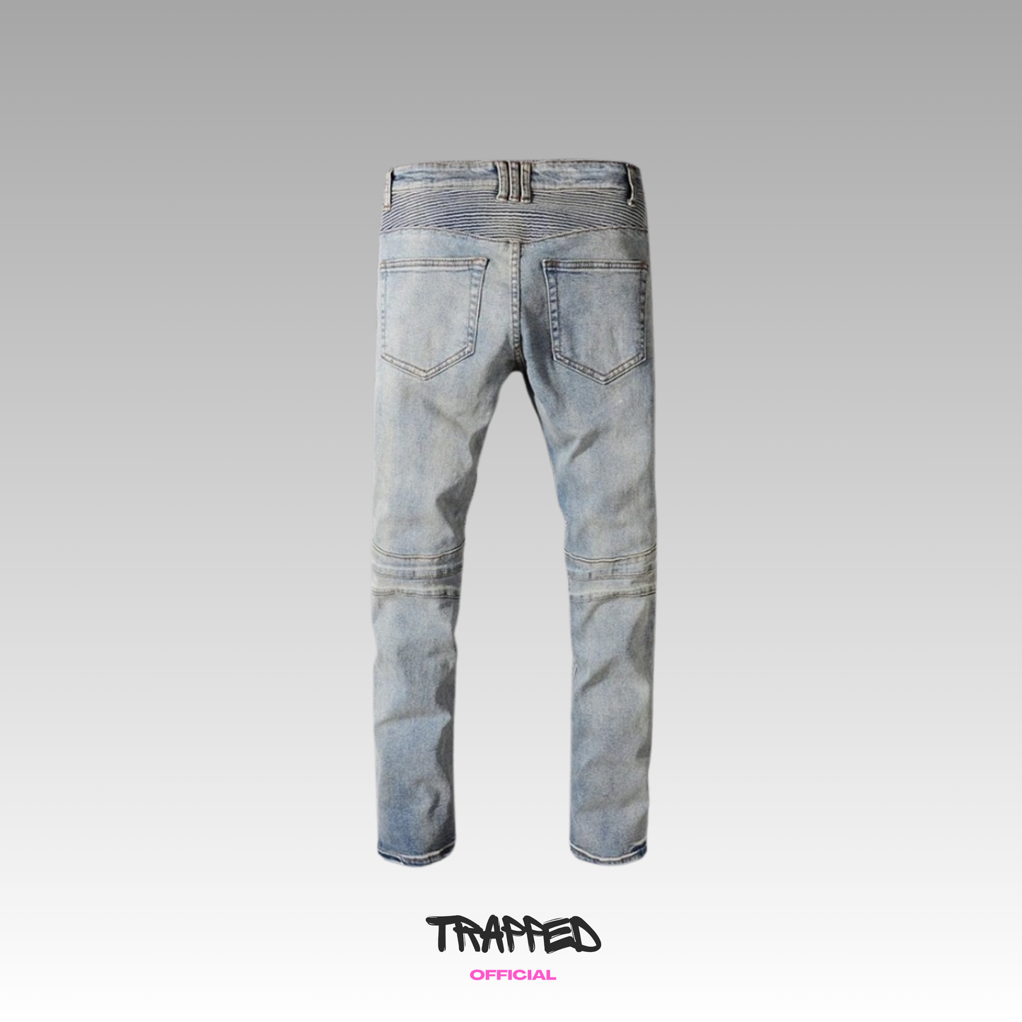 Classic Blue Biker V3 Denim 