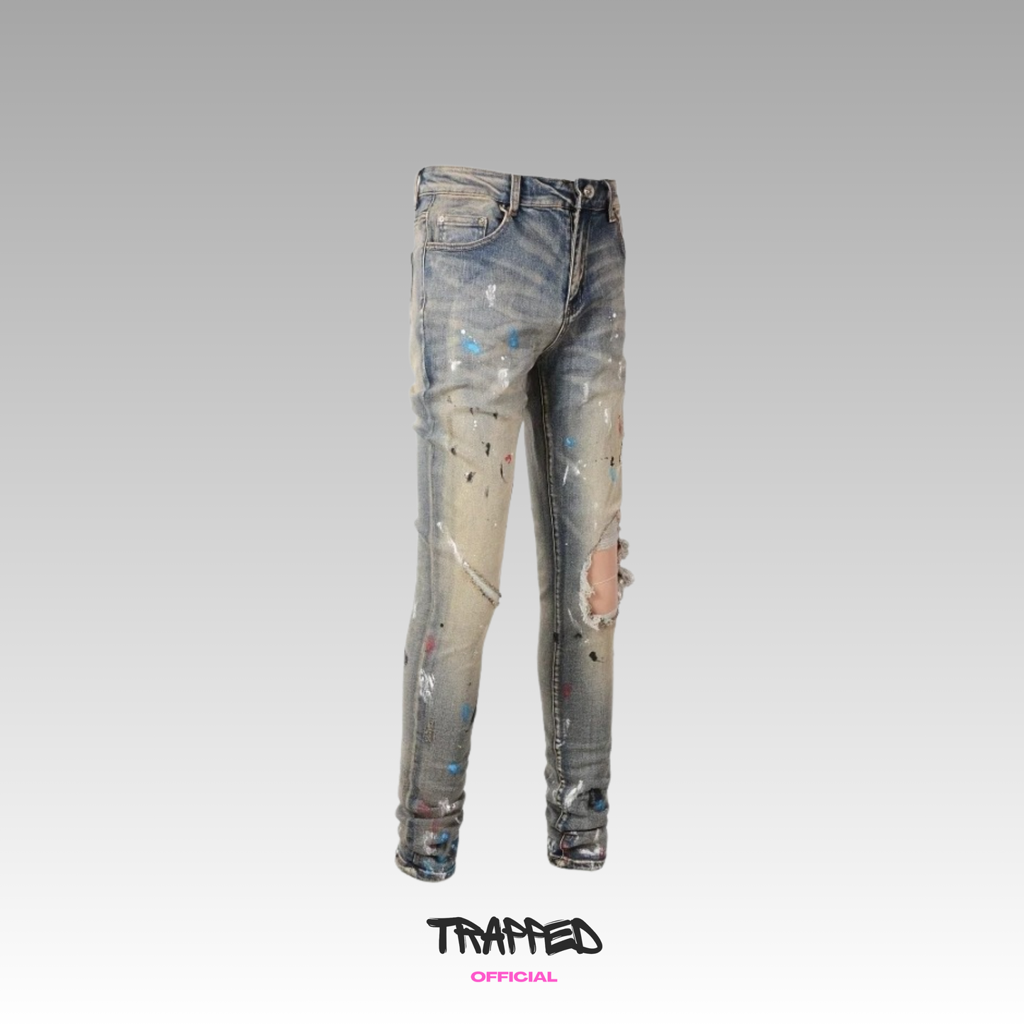 Yell Painted V1 Denim