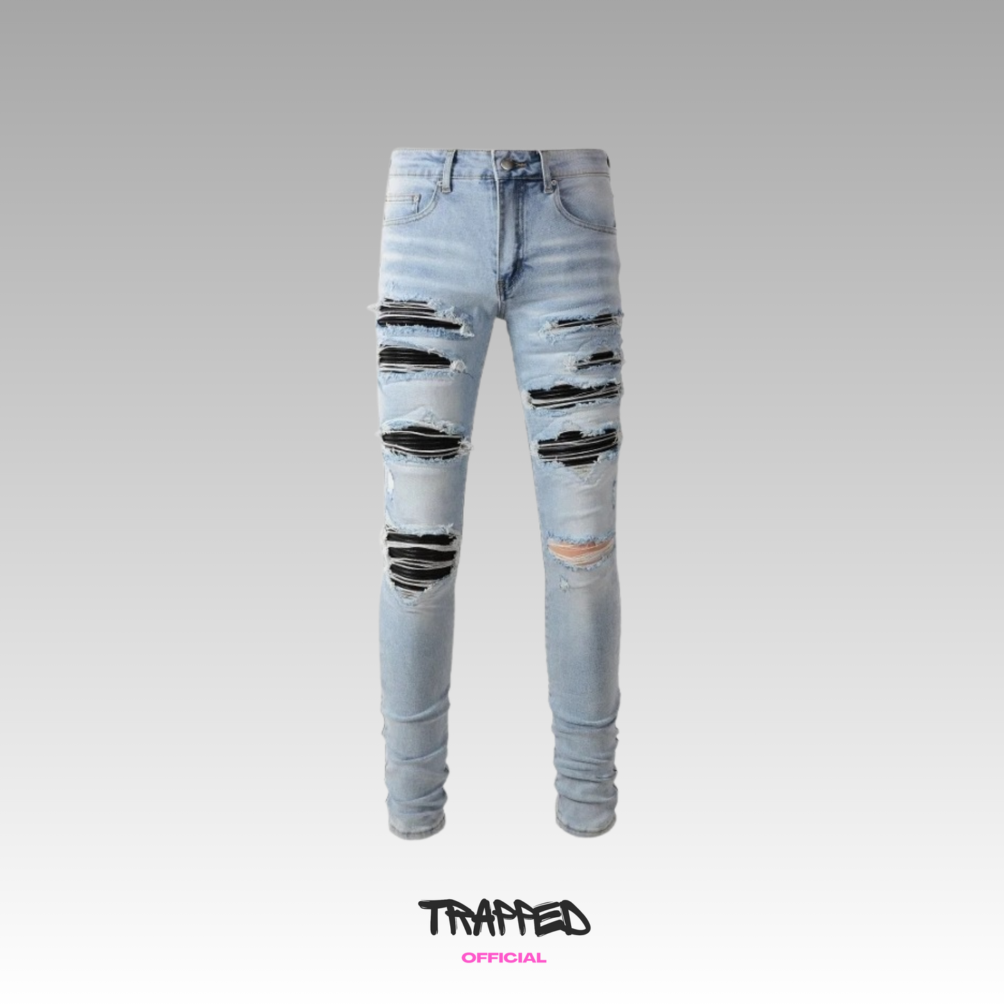 Black Ripped V3 Denim 