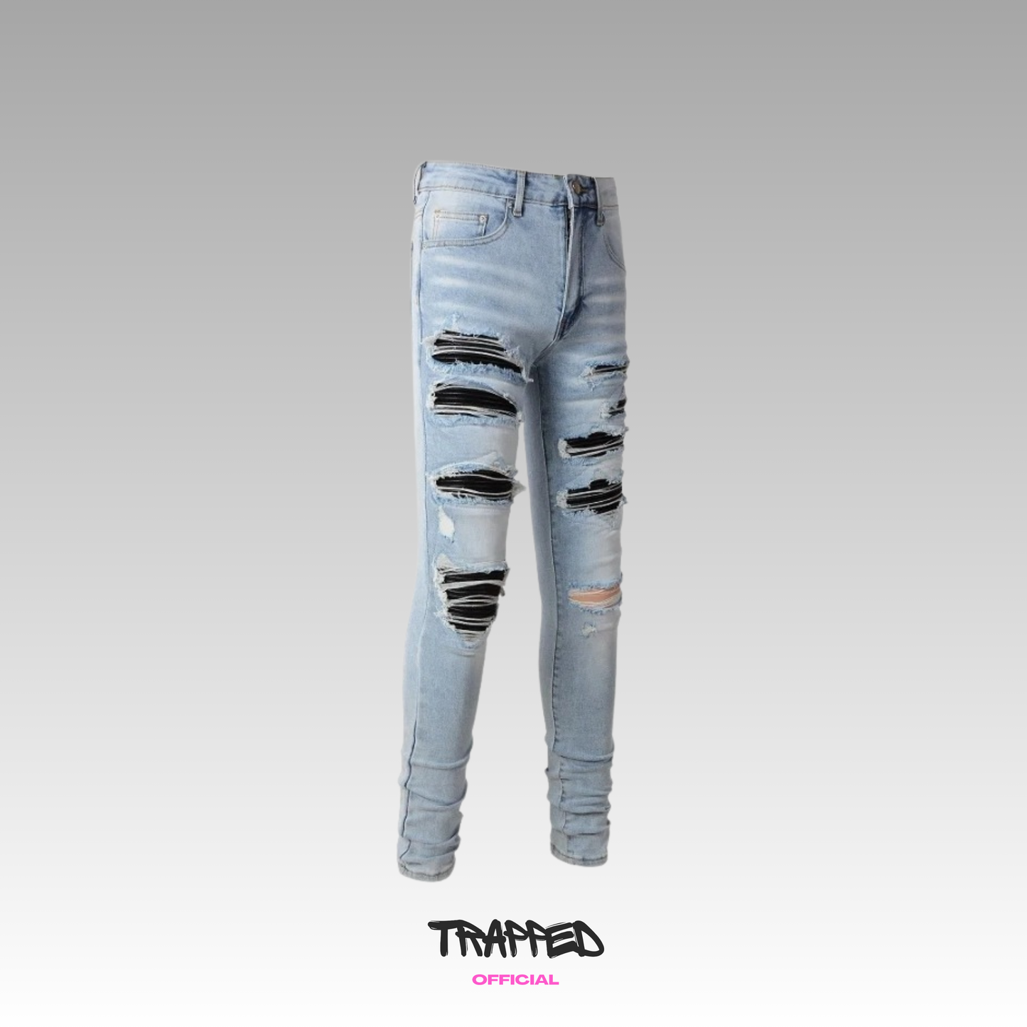 Black Ripped V3 Denim 