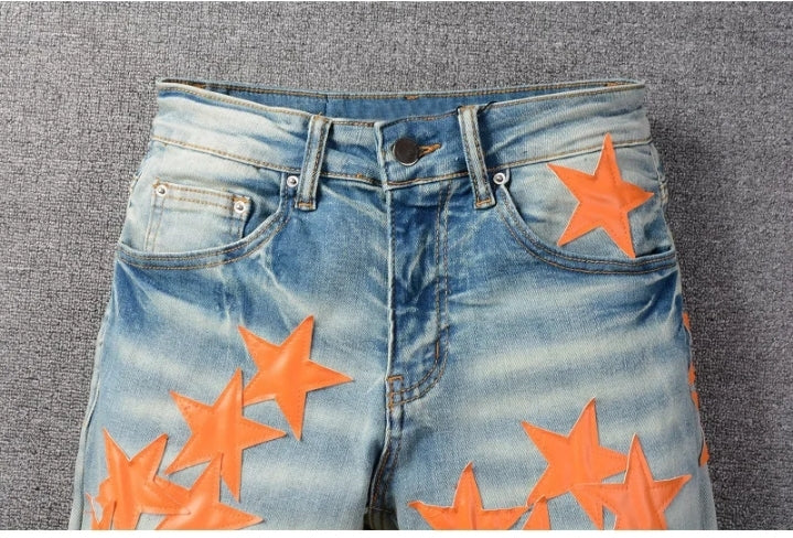 Orange Star Denim