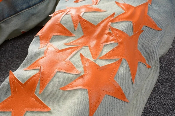 Orange Star Denim