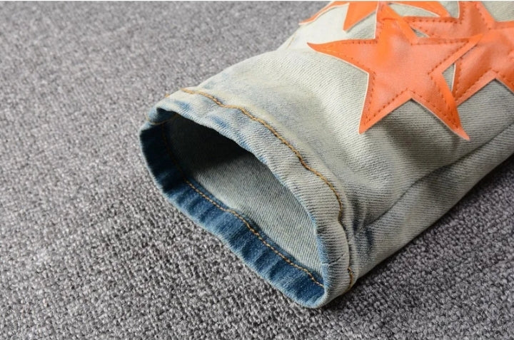 Orange Star Denim