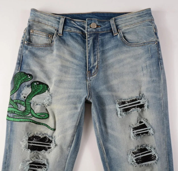 Green Snake Denim 