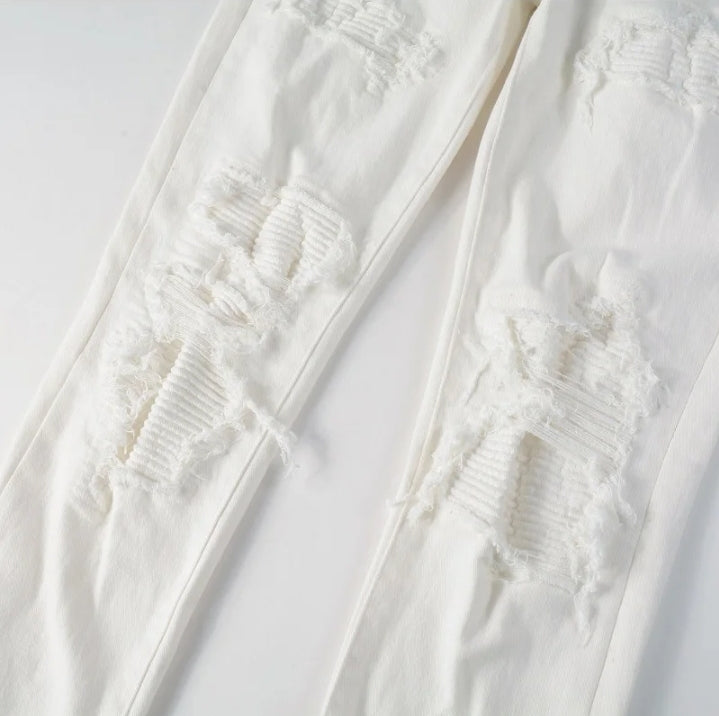 Full White Coco Denim 