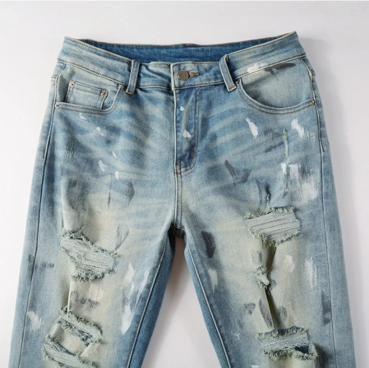 Distressed V15 Denim 