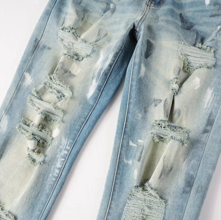 Distressed V15 Denim