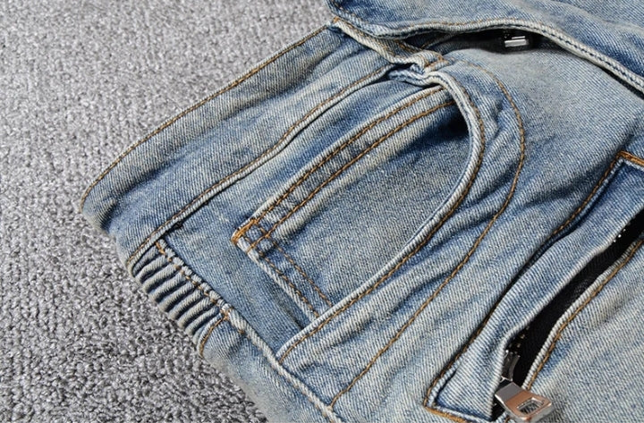 Classic Blue Biker V3 Denim 